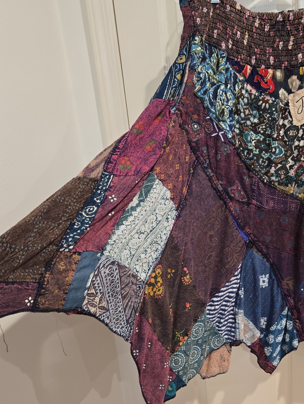 Jaded Gypsy Patchwork Skirt Size L/XL - Picture 10 of 10